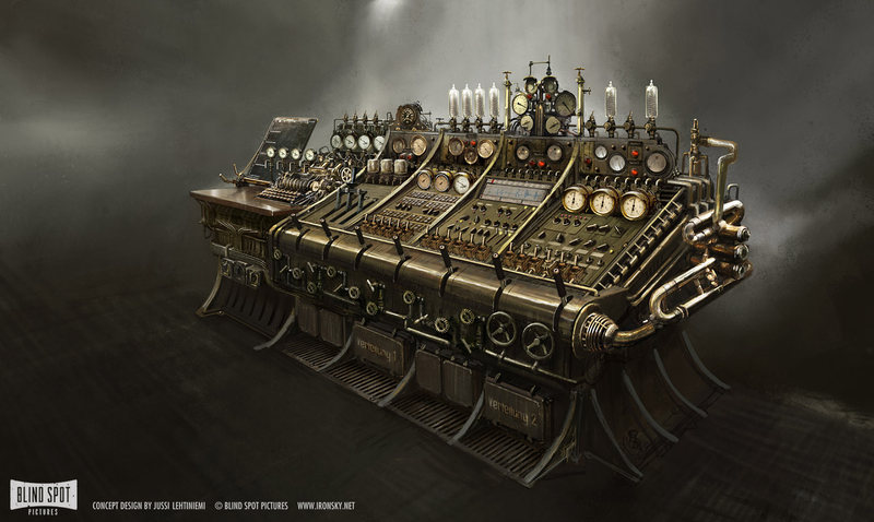 Illustration for article titled Fantastic Concept Art from the "Moon Nazi" Movie Iron Sky